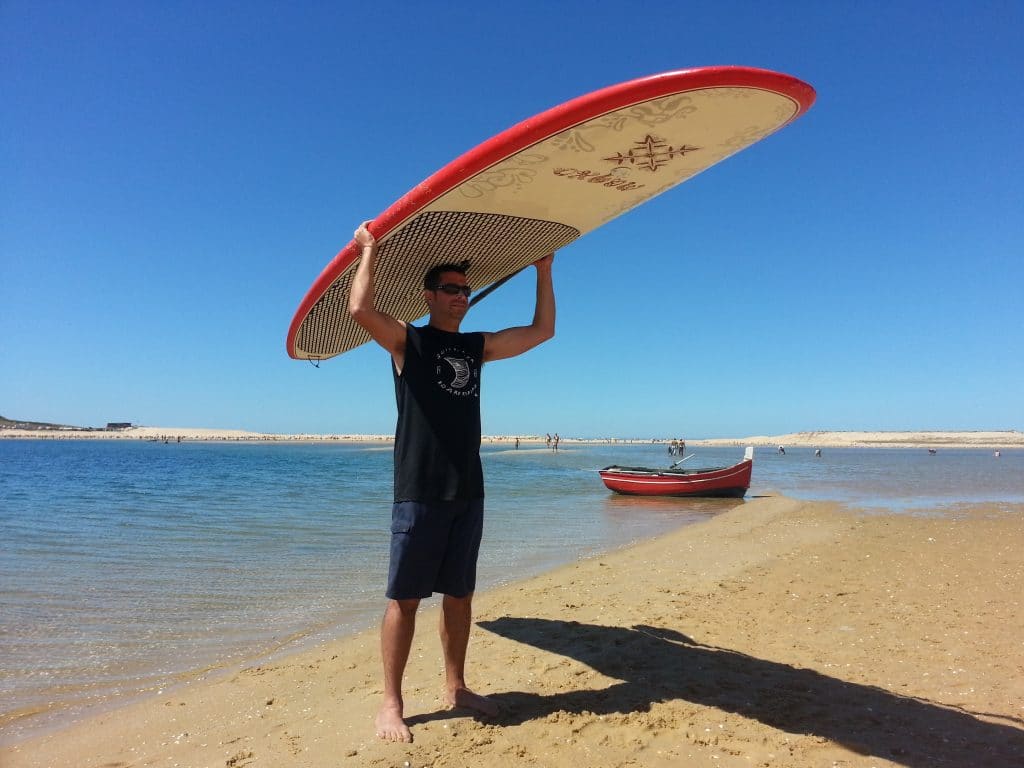 comment porter planche stand up paddle