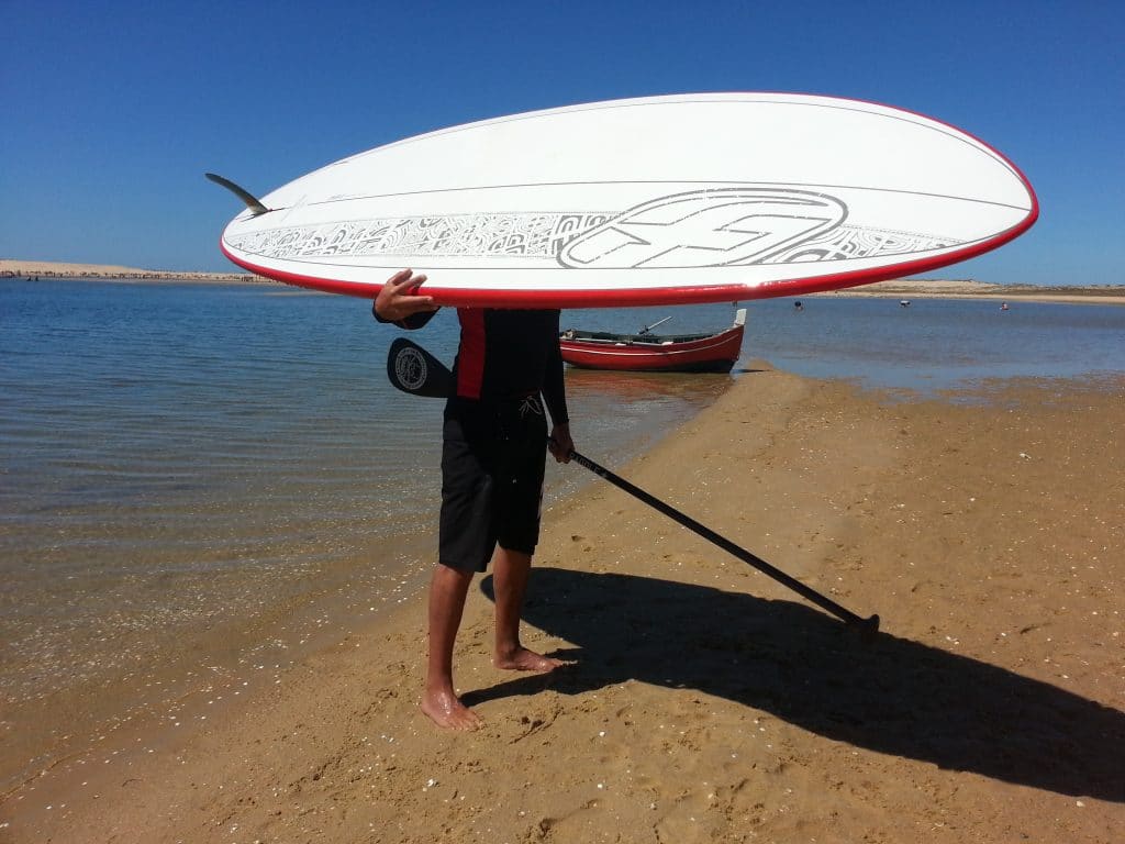 comment tenir planche stand up paddle
