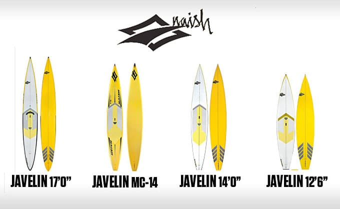 Javelin MC 14' gamme Touring et Racing de chez Naish Surfing