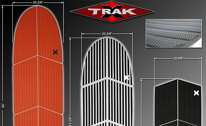 X-Trak stand up paddle pads