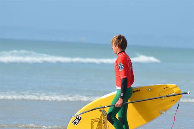 Ben Carpentier, stand up paddle surfing BZH