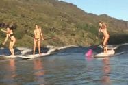 Road trip Bic Girls stand up paddle à Marquesas