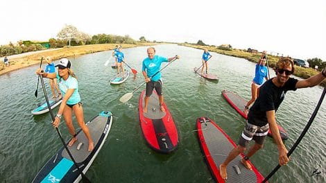OctoSup, la nouvelle école 100% stand up paddle en Vendée