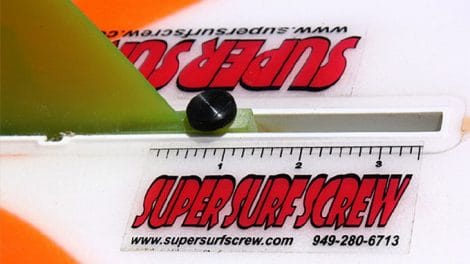 Super Surf Screw visse pratique et rapide d'aileron !