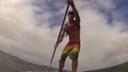 Tahitian stand up paddle downwinders