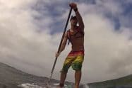 Tahitian stand up paddle downwinders