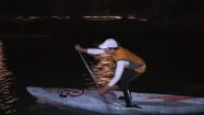 Stand up paddle de nuit à Auckland