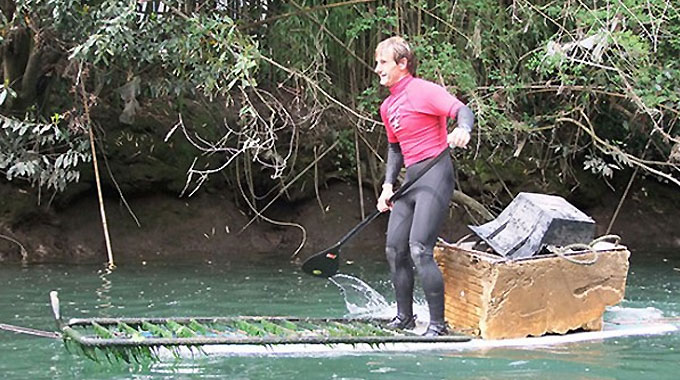 Le 25 mai dernier eut lieu dans le Pays Basques, une course de stand up paddle afin de nettoyer la rivière Urumea à Saint-Sébastien !