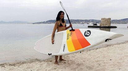 Interview exclusive de notre championne en stand up paddle Céline Guesdon