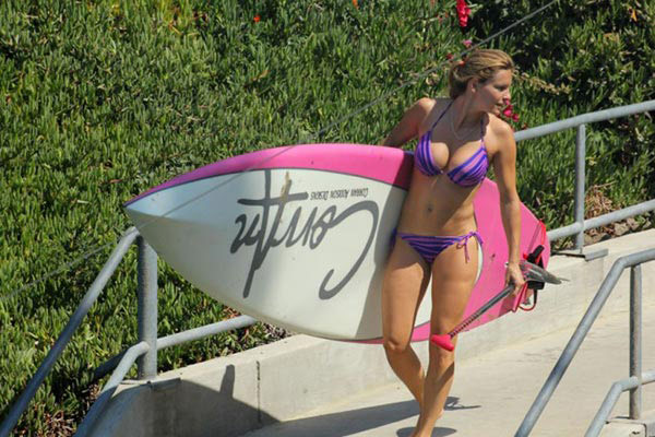 Les filles sexy en stand up paddle