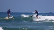 Stand up paddle surf filmé par un drome !