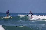Stand up paddle surf filmé par un drome !