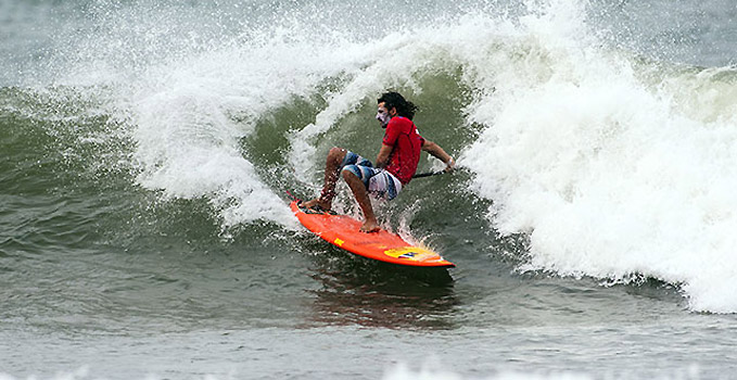 Antoine Delpero aux Mondiaux de Sup Surfing !