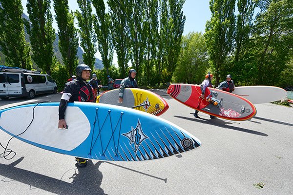 Du stand up paddle en eau vive à l’Outdoormix Festival 