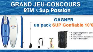 Gagnez un stand up paddle RTM 10'6 gonflable