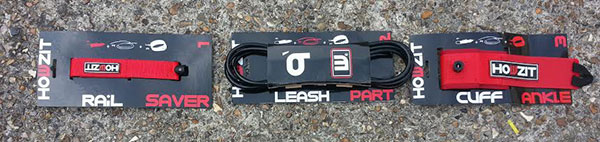Le leash Howzit personnalisable pour stand up paddle