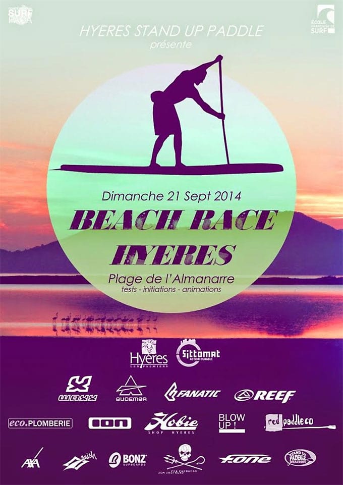 Hyéres Beach Race Stand Up Paddle 