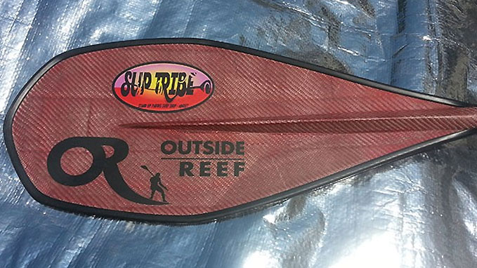 La nouvelle et magnifique pagaie RubY de Outside Reef
