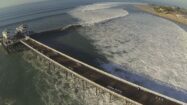 Big Wednesday Malibu avec laird Hamilton et un drone !