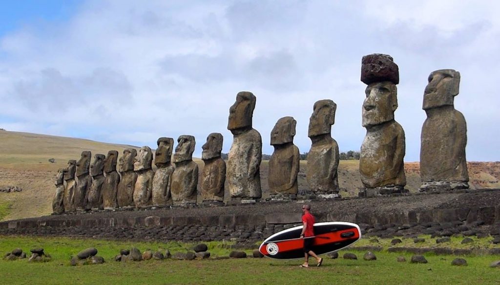 Suping Rapa Nui, stand up paddle à l'île de Pâques