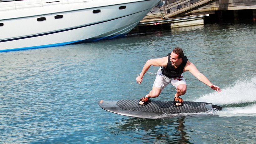 Electric powered wakeboard, une prouesse technologique