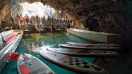 La première course en sup au monde organisée sous terre