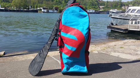 On a testé le sac de stand up paddle Rolling Backpack Howzit
