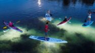 Glowtube de Navisafe, l'accessoire pour le stand up paddle de nuit