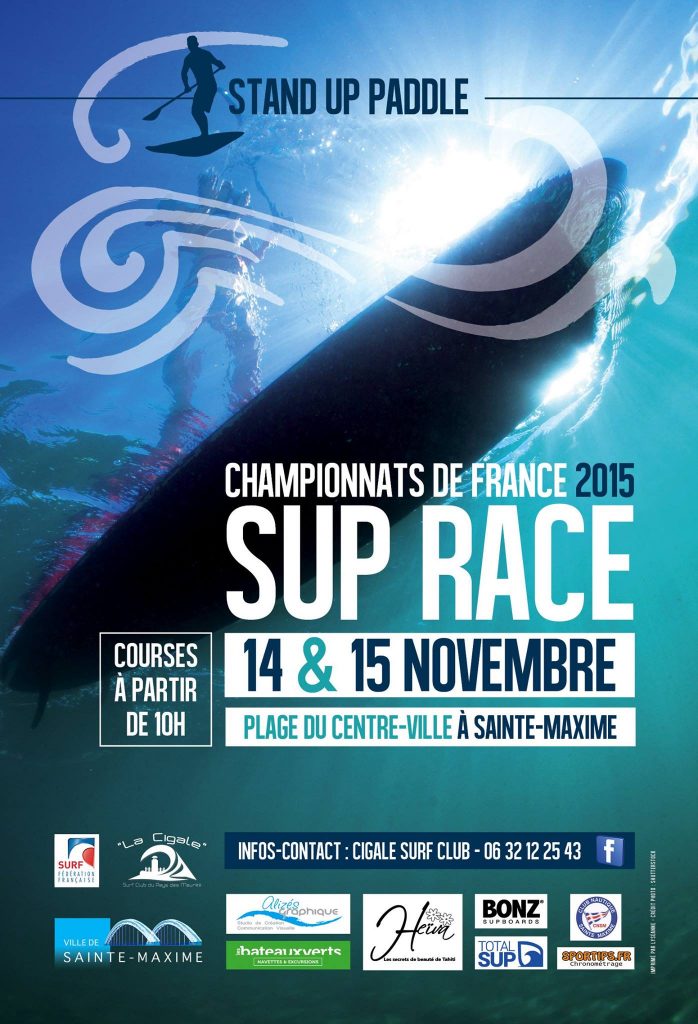 Les championnats de France de Sup Race à Sainte-Maxime