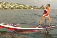 Des pères Noël et des stand up paddle en photos et en vidéos