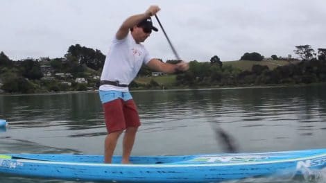 Travis Grant Sup Training Camp en Nouvelle-Zélande