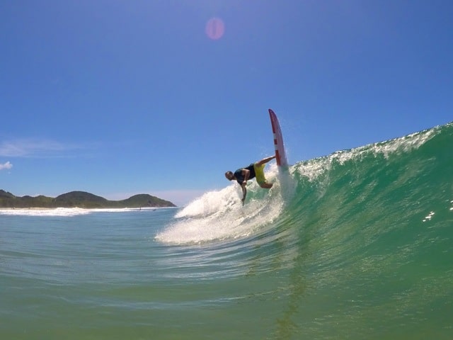Vidéo Yann Rifflet stand up paddle surf à Ibiraquera