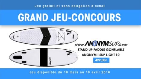 Gagnez une planche de stand up paddle Anonym I Sup Light 10'