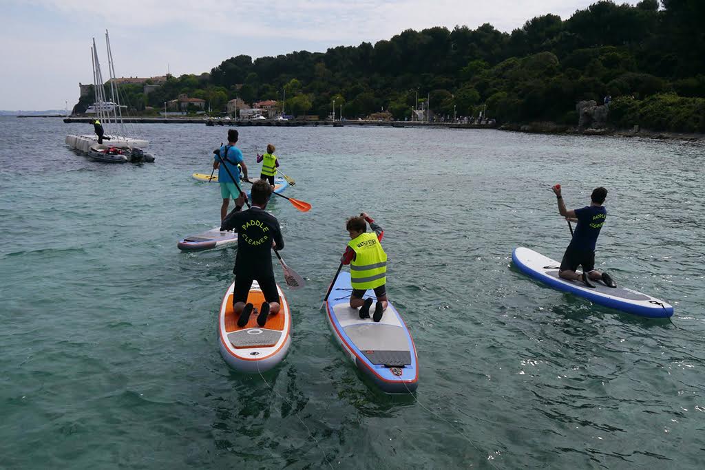 Opérations Protection des Iles du Lérins en paddle
