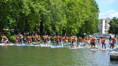 Retour sur la course de stand up paddle de Lille 2016