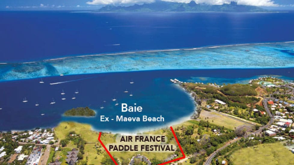 4ème édition de l'Air France Paddle Festival de Tahiti