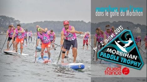 Le Morbihan Paddle Trophy Ouest-France début juillet 2017