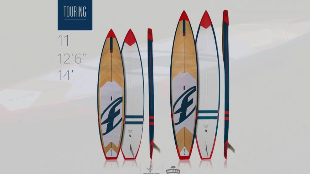 Nouvelle gamme touring de stand up paddle F-One