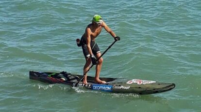 Record du tour de l'Ile de Ré en stand up paddle