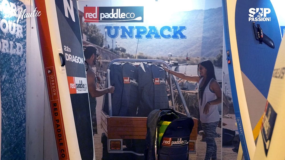 Interview 360° au stand RedPaddle Co du Nautic 2017