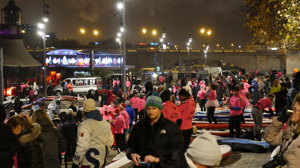 Record battu, 700 participant au Nautic Sup Paris Crossing 2017