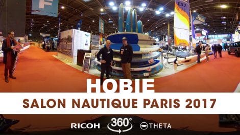 Interview 360° au stand Hobie du Nautic 2017
