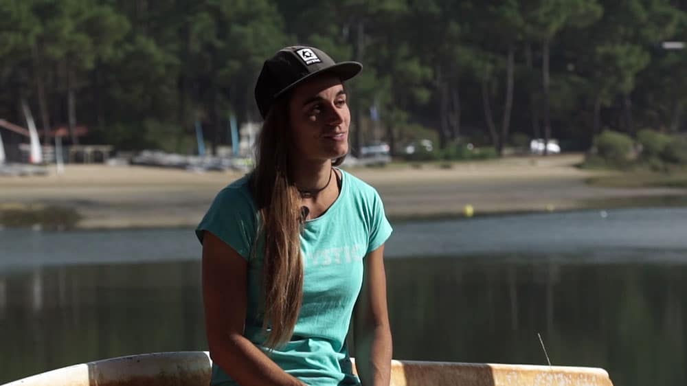 Vidéo portrait de la championne de stand up paddle race, Olivia Piana
