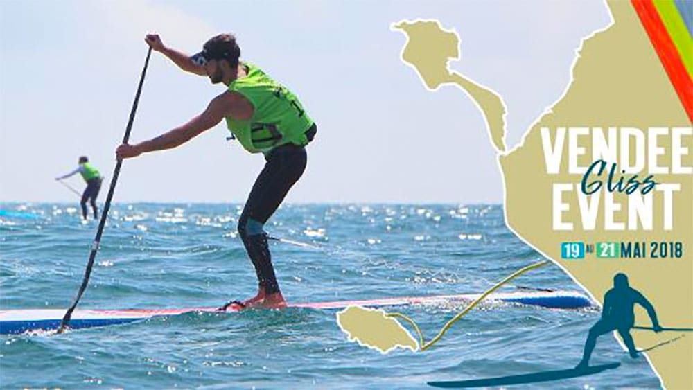 Vendée Gliss Event 2018, épreuve de l’Eurotour stand up paddle en France