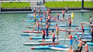 L'eau Vive, rencontre et course de stand up paddle aux portes de Paris