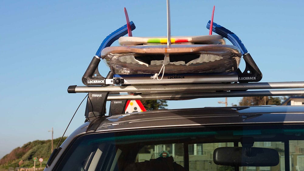 LockRack, le système de transport de vos stand up paddle sur votre voiture