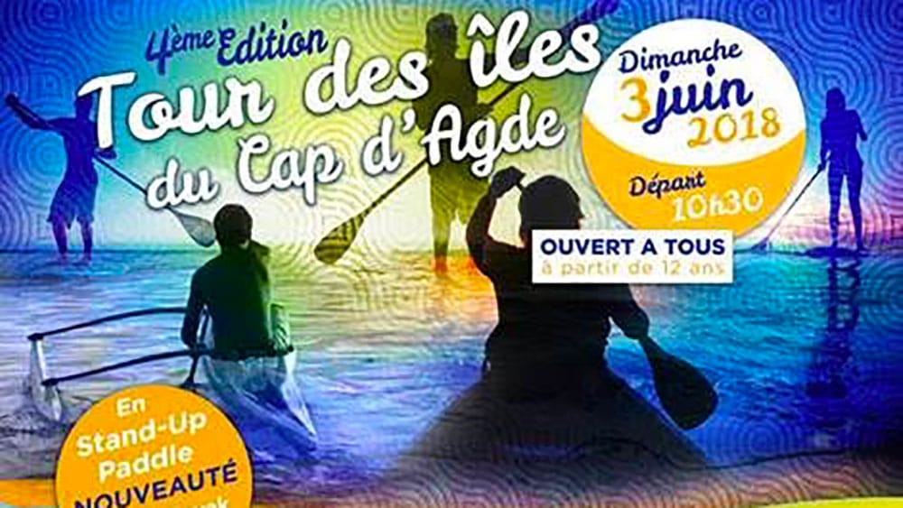 4ème édition du Tour des îles du Cap d'Agde