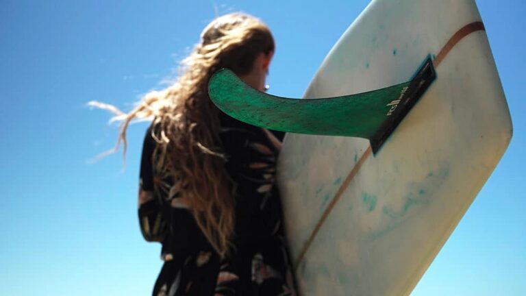 Aileron Longboard FCS II Connect 7 Avec Morsures Latérales - Occasion - Pour Surf
