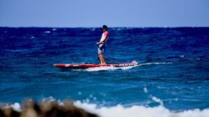 L'équipe de France est à Oristano, en Sardaigne, où se tient la 3e édition de l'EuroSup 3-9 septembre, le championnat d'Europe des nations de stand up paddle.