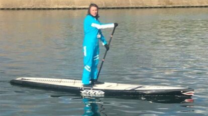 Pratiquer le stand up paddle en hiver et par temps froid